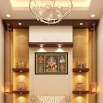 Ganesh/Mahalakshmi/Tirupati/Saraswati/Murugan Photo Frame | Hindu Bhagwan Devi Devta in Single Frame for Pooja | Wall Décor, Engineered Wood, Wall Mount, Multicolour - 13x19 inches