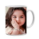 Gugan Gifts Personalized Photo White Ceramic Cup | Customized Personalized with Picture, Text, Quotes, Name Gifts for Birthday, Anniversary, Valentine's Day