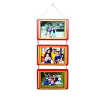 Engineered Wood Wall Hanging Photo Frame For Wall Decoration | 24x7 Inch (Happy Family New)