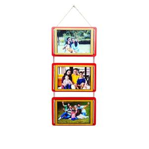 Engineered Wood Wall Hanging Photo Frame For Wall Decoration | 24x7 Inch (Happy Family New)