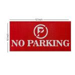 No Parking Signage with Self Adhesive | For Hospital, Shops, Mall, Office, Schools, Clinic, Factory, Restaurant, Garden | Sign Board Sticker (No Parking)