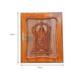 Lord Venkateswara Swamy 3D Wall Frame Tirupati Balaji Photo Frame For Home, Wall Hanging Home Decorative Gift Pooja Item (Design 01)