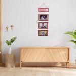 Love You Dad Engineered Wood Wall Hanging Photo Frame For Wall & Home Decoration | Size - 24x7 Inch | Best Gift For Father, Dad, Father's Day, Father's Birthday