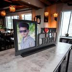 Wood Customized Table Top Photo Frame With customized photo | Best Gift For, Birthday, Tabletop (I love Bro)