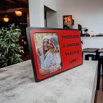 Wood Customized Table Top Photo Frame With customized photo | Best Gift For, Birthday, Boyfriend, Girlfriend, Husband, Wife, |Tabletop (Friendship)