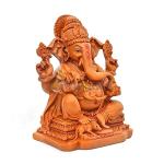 Lord Ganesha Idol Decorative Ganesh Ji Statue Showpiece Figurine for Home Decor, Office, Living Room, Pooja Room, Temple, House Warming Gift (Design 01)