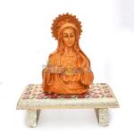 Mother Mary Decorative Statue Showpiece Figurine for Home Decor, Office, Living Room, Prayer Room, House Warming Gift (Design 04)