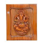 Ganesha 3D Wall Frame Ganesh Idol Photo Frame For Home, Ganpati Frame For Wall Hanging, Home Decorative Gift Pooja Item (Design 01)