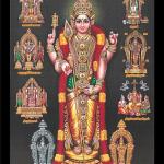 Om Muruga/Kartikeya/Subramanya Swamy/Thiruchendur Murugan Engineered Wood Wall Hanging Photo Frame - 13x19 Inch | Ideal For Home Decor, Living or Pooja Room, Temple, House Warming Gift