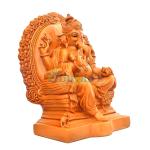 Lord Ganesha Idol Decorative Ganesh Ji Statue Showpiece Figurine for Home Decor, Office, Living Room, Pooja Room, Temple, House Warming Gift (Design 04)